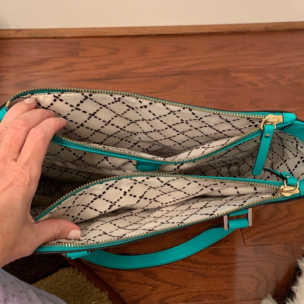 Blue/green Kate Spade shoulder bag - Picture 4 of 4